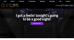 Desktop Screenshot of partybusla.com